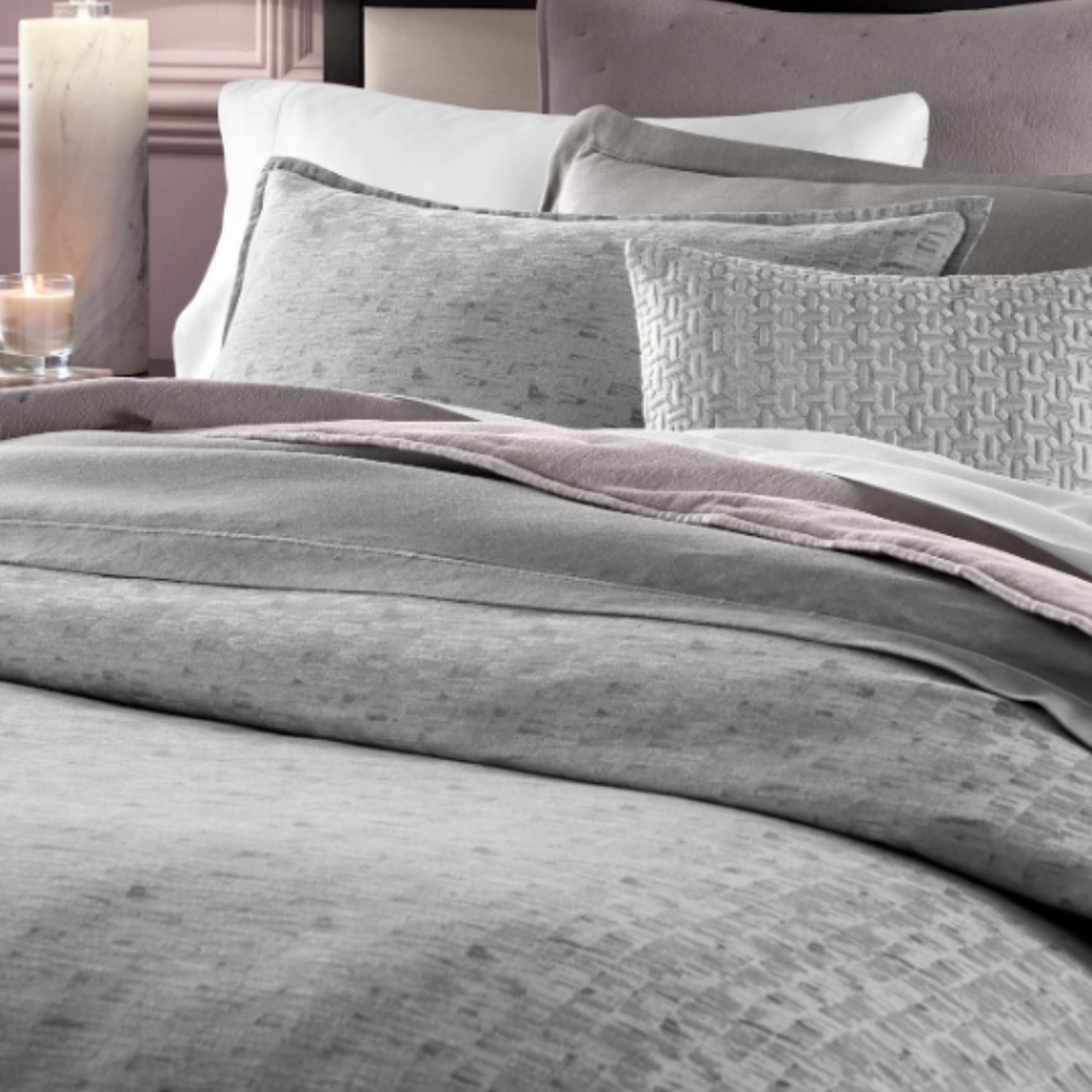 Hotel Collection Scisto Comforter Set, King, Exclusive - Slate NWT $625